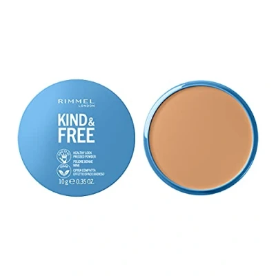 Image of Rimmel Kind + Free Natural Finish Pressed Powder, Medium 030