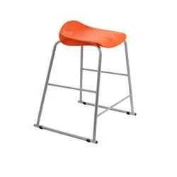 Image of Titan Stool Size 5 610mm Seat Height Orange T92 O