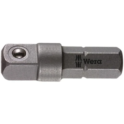 Image of Wera 05136000001 1/4 x 25 mm 870/1 Adaptor Silver