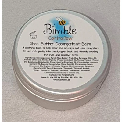 Image of Bimble Natural Aromatherapy Contraflow Decongestant Temple Balm (50ml)