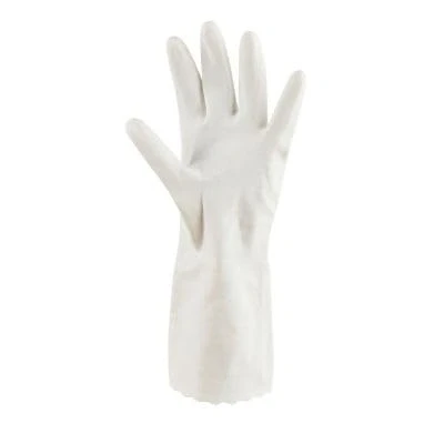 Image of lakeland Small Deluxe Washing Up Gloves White Latex &amp; Rubber Free Suitable For Sensitive Skin