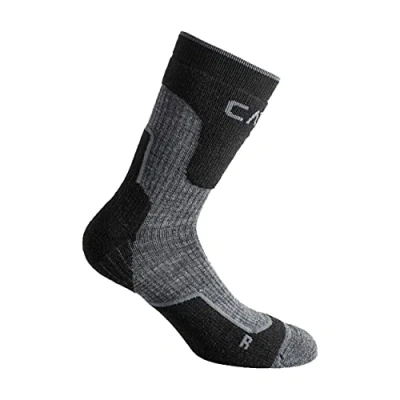Image of CMP Kids Trekking Sock Wool Mid, Navy, 34/36