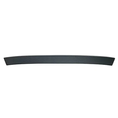 Image of Lialto Bumper Protector Black Suitable for VW Bus / Transporter Type: T6 (SG/SH) 2015 2023 Lower Curvature of the Bumper, Long Product Version