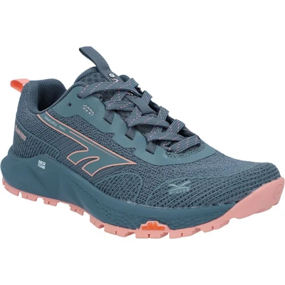 Image of Hi Tec Geo Nakuru Trainers Flintstone/Coral Size 6 Female