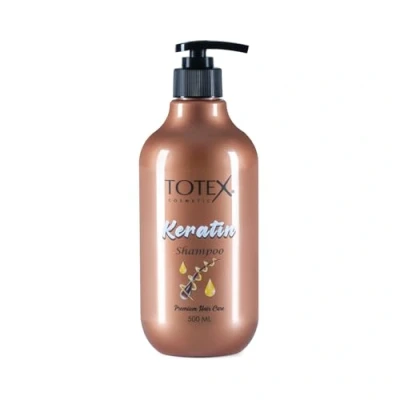 Image of Totex Keratin Hair Shampoo Unisex Premium Care Quick Damage Repair 500ml