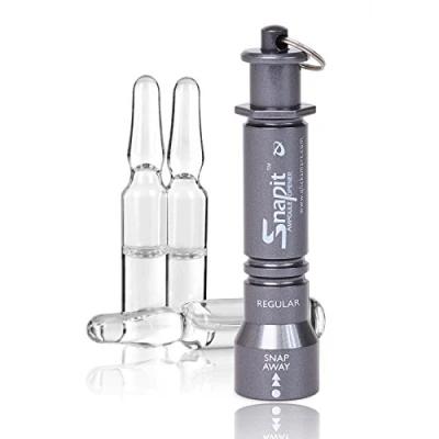 Image of SnapIT Ampoule Opener for Glass Ampoules 1 15 ml (Plastic, Grey)