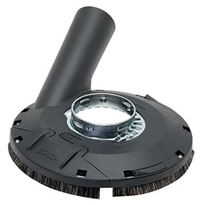 Image of Bosch 1x Professional Dust Extraction Hood with Brush Ring (115/125 mm, Accessories for Angle Grinders)
