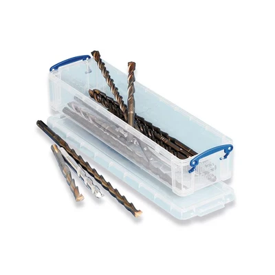 Image of Really Useful Plastic Storage Box 1.5 Litre Clear