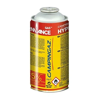 Image of Campingaz CG 1750 Hyperfromance Screw On Gas Cartridge, for Hyperformance Blowlamps and Blowtorches, Compact Resealable Canister
