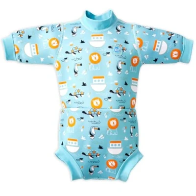 Image of Splash About Happy Nappy Wetsuit, Noah&#039;s Ark 6 14 Months