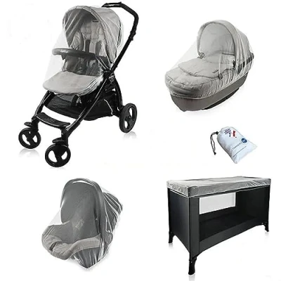 Image of Universal mosquito net for tranquilisafe carrycot, stroller, baby cart, crib and Cozy of all brands