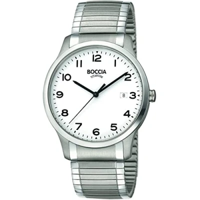 Image of Boccia Mens Analogue Quartz Watch with Titanium Strap 3616 01
