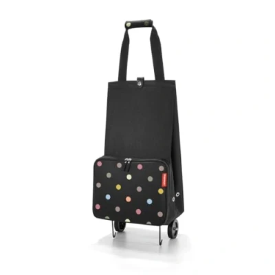 Image of reisenthel foldabletrolley 29 x 66 27 cm 30 Liter dots