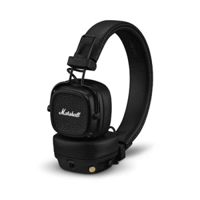 Image of MARSHALL Major V Wireless Bluetooth Headphones Black, Black