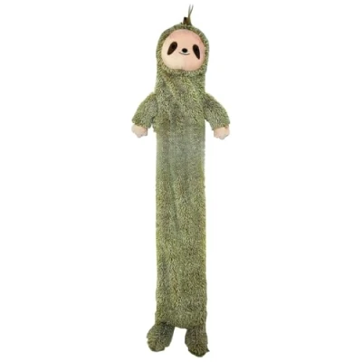 Image of Marco Paul 3D 2L Extra Large Hot Water Bottle Long with Cover UK for Adults or Gifts Kids Plush Soft (Sloth)