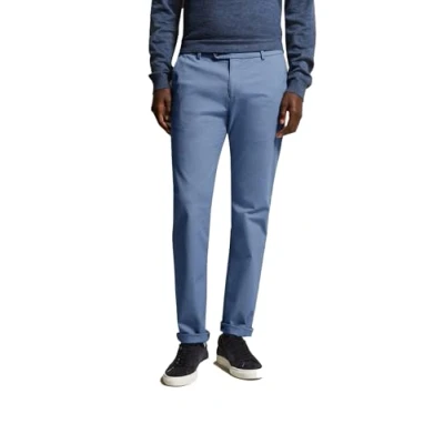 Image of bugatti Men&#039;s 4890 56321a Trouser, Blue grey 340, 42W x 30L