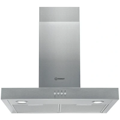 Image of Indesit IHBS 6.5 LM X cooker hood Wall mounted Stainless steel 432 m3/h D