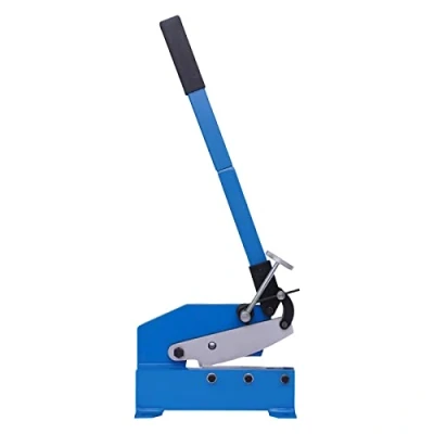 Image of Manual Metal Shear Cutter, 200mm Heavy Duty Plate Flat Sheet Cutting Shears Benchtop Hand Cutter Guilotine Tool (200mm)