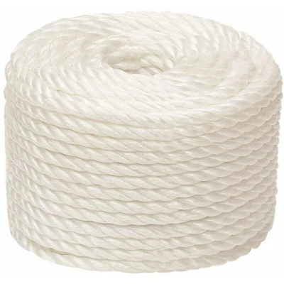 Image of vidaXL Work Rope White 16 mm 100 m Polypropylene
