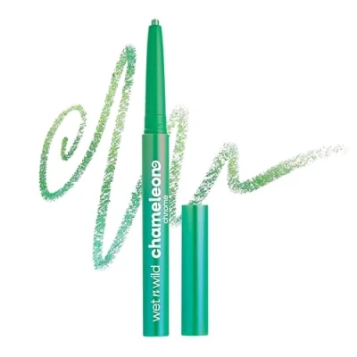 Image of Wet n Wild Chameleon Chrome Retractable Waterproof Eyeliner, Smudge Proof Dynamic Color Shift, Long Lasting 18 Hour Wear, Cruelty Free Superstar Suit