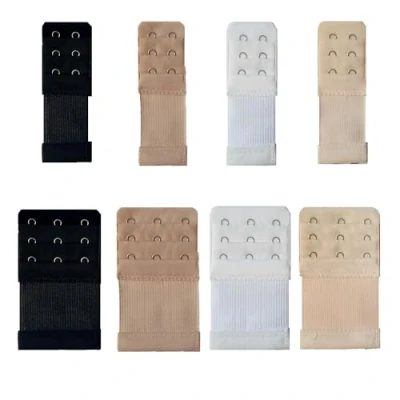 Image of EUZUXU Bra Strap Extenders, Extenders 2 Hook, Extensions 3 Extender Set, Rows x Hooks, Hooks