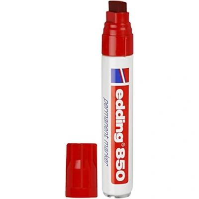Image of Edding 850 Permanent Marker Red