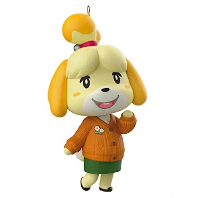 Image of Hallmark Keepsake Christmas Ornament 2023, Nintendo Animal Crossing Ornament, Isabelle, Gifts for Gamers