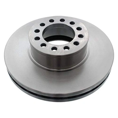 Image of 81508030044 Brake disc FEBI BILSTEIN 101728 Front Axle, non steered trailing axle 377mm 45mm 144mm internally vented Coated