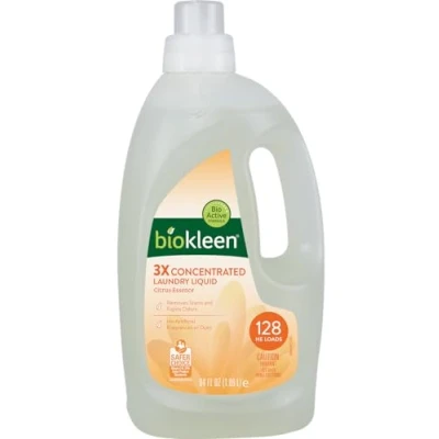 Image of Biokleen Laundry Liquid Regular Grapefruit Seed and Citrus Extracts, 64 Ounce