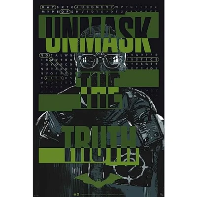 Image of ABYstyle DC Comics The Batman Riddler 61 x 91.5cm Maxi Poster