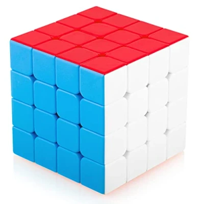 Image of Maomaoyu Speed Magic Cube Stickerless 4x4 4x4x4 Smooth 3D Twist Brain Teasers Stocking Filler Toy