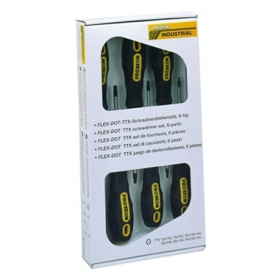Image of Proxxon Series of 6 Screwdrivers Flex DOT