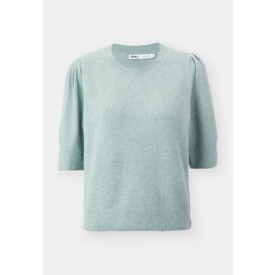 Image of ONLY Onlrica LIFE Basic Tshirt, Women&#039;s, Size: Medium, Chinois green melange