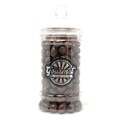 Image of Chocolate Peanuts Victorian Gift Jar by The Gourmet Sweet Company