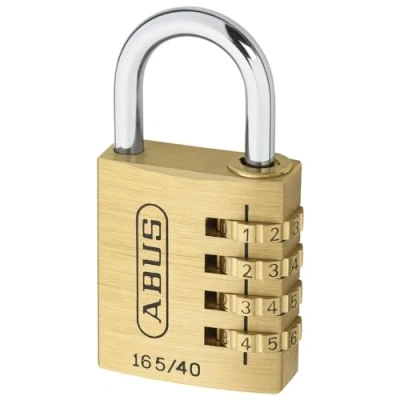 Image of Padlock Combination Brass 40mm