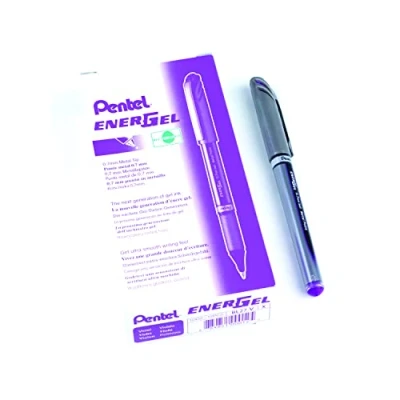 Image of Pentel 0.7 mm Energel Plus Roller Pen Violet (Pack of 12 Pens)