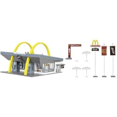 Image of Vollmer 43634 H0 McDonald&#039;s Quick Restaurant