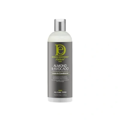 Image of Design Essentials Natural Almond &amp; Avocado, Moisturizing Detangling Leave In Conditioner, 12 Ounce