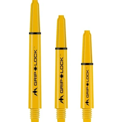 Image of Mission Darts GripLock Dart Shafts Tough Durable Nylon Stems Short, Pink, 3 Sets of (3XS1081)
