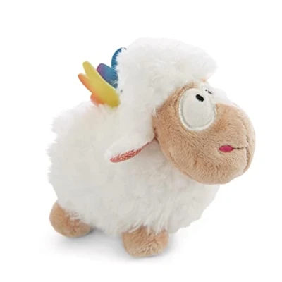 Image of NICI 48627 Unicorn Standing Soft Toy Theodor &amp; Friends Sheep Somna 13cm Green, White, 13 cm