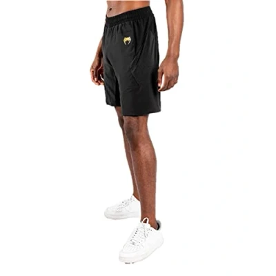 Image of Venum G Fit Training Shorts Black/Gold, Small