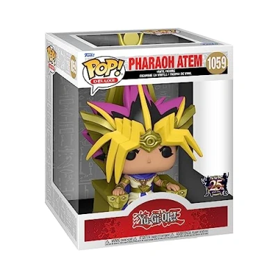 Image of Funko POP! Animation: Yu Gi Oh! Atem Pharaoh Yugi Mutou Collectable Vinyl Figure Gift Idea Official Merchandise Toys for Kids &amp; Adults Anime Fans Model Collectors and Display