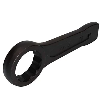 Image of AB Tools 65mm Slogging Box End Striking Ring Wrench Spanner Bi Hex 12 Sided Metric