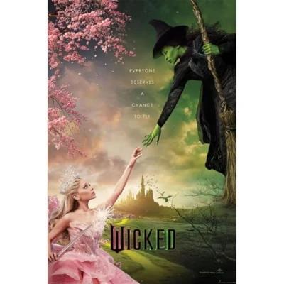 Image of Pyramid International Wicked (A Chance To Fly) Maxi Poster Print 60cm x 90cm, One Size