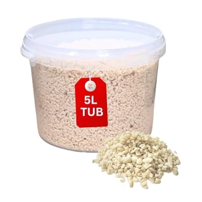 Image of Beewarm Premium Wild Bird Food 5L Peanuts Granules for Garden Birds High Energy, No Mess Feed (5L, Peanut Granules)