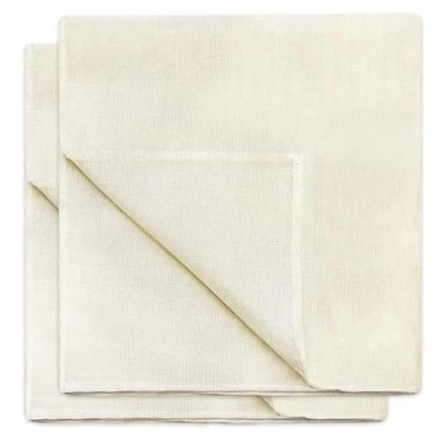 Image of 2 Pieces 50 * cm Cheese Cloths for Straining, Muslin Cooking, Reusable and Washable Cloths, Homemade Cheese, Butter, Straining Liquids