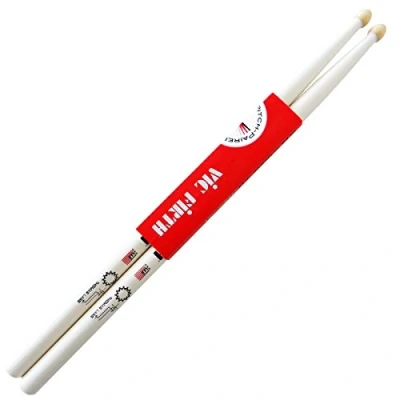 Image of Vic FIrth Signature Series Drumsticks Thomas Lang Wood Tip White