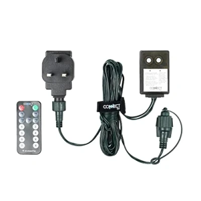 Image of ConnectGo Small Transformer, UK Plug, Green Cable (Connect Go Only) with Remote Control