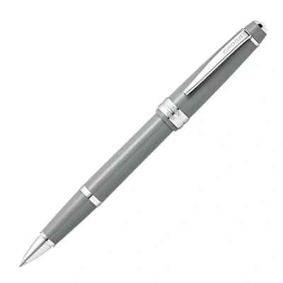 Image of CROSS Bailey Light Polished Grey Resin Rollerball Pen Refillable Medium Gel Ink