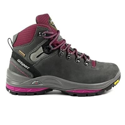 Image of Women&#039;s Lady Glide Grey Waterproof Hiking Boot 5